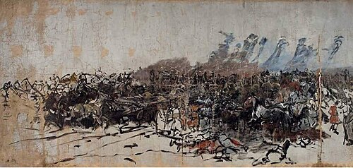 Na końskim targu w Bałcie, 1879, Józef Chełmoński