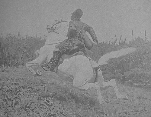 Chasse aux loups, 1880, Józef Chełmoński
