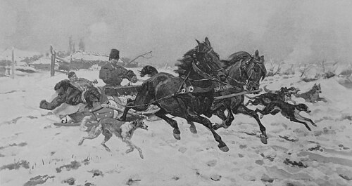 Wyjazd, 1884, Józef Chełmoński