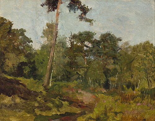 Le bois de Boulogne, 1881, Józef Chełmoński