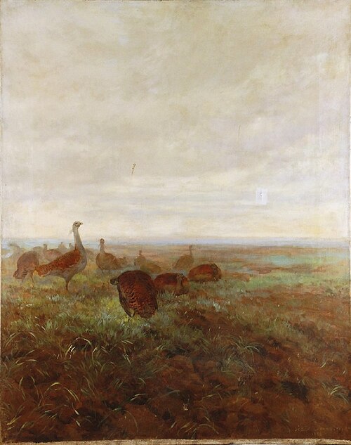 Dropie, 1886, Józef Chełmoński