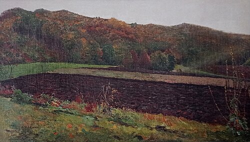 Krajobraz jesienny, 1893, Józef Chełmoński