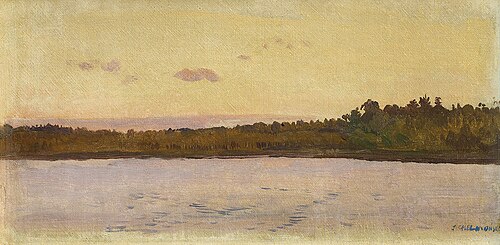 Jezioro, 1901, Józef Chełmoński