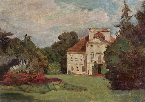 Pałac w Sterdyni, 1898, Józef Chełmoński