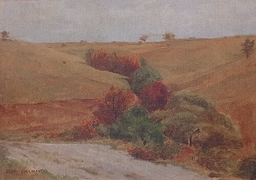 Rivulet in a Valley, 1902, Józef Chełmoński