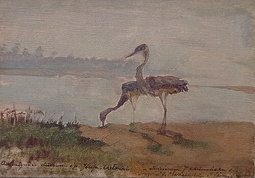 Czaple, 1904, Józef Chełmoński
