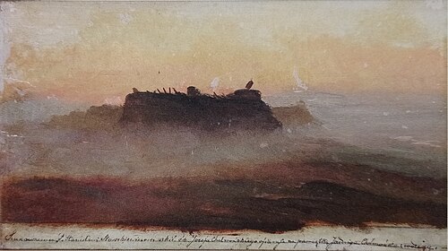 Poranek. Bocianie gniazdo, 1907, Józef Chełmoński