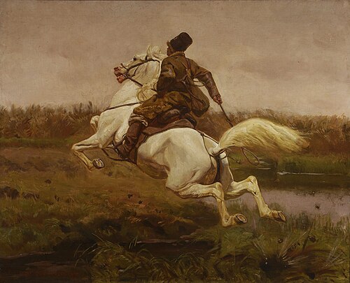 Whipper-in, 1907, Józef Chełmoński