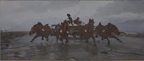 Four-in-Hand, 1881, Józef Chełmoński