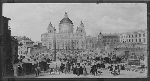 Sankt Peter, Rom, 1604, Jacob van Swanenburgh