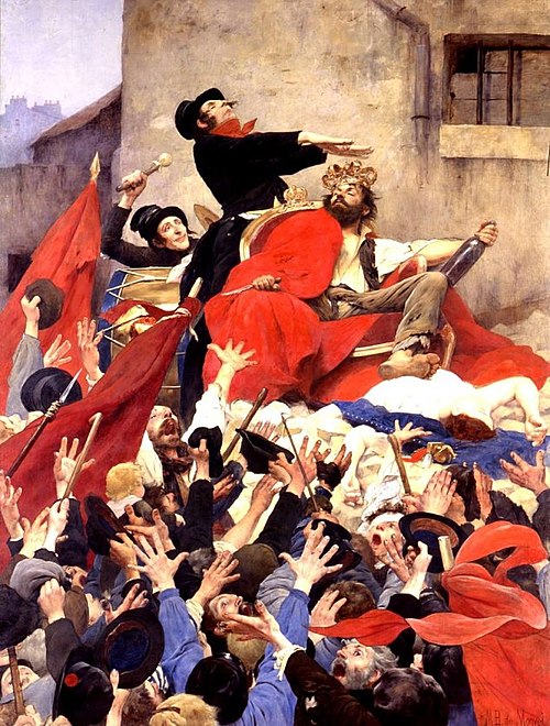 Apothéose de la canaille, 1884, Louis-Maurice Boutet de Monvel