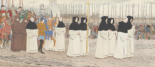 The Maid in Armor on Horseback (Joan of Arc series: III), , Louis-Maurice Boutet de Monvel