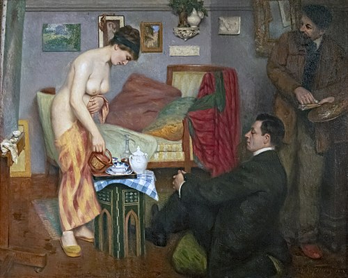 L'heure du thè, 1912, Alphonse Fauré
