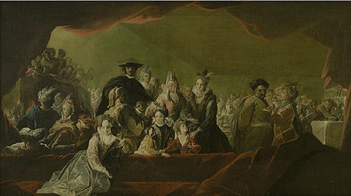 Et maskebal, 1708, Benoît Le Coffre