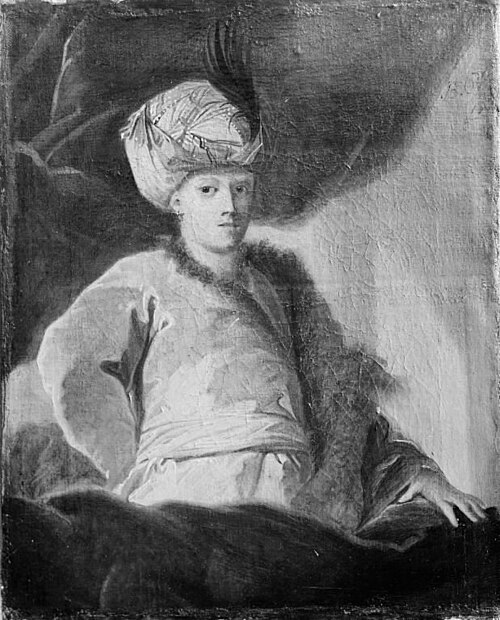 En mand i orientalsk dragt, 1716, Benoît Le Coffre