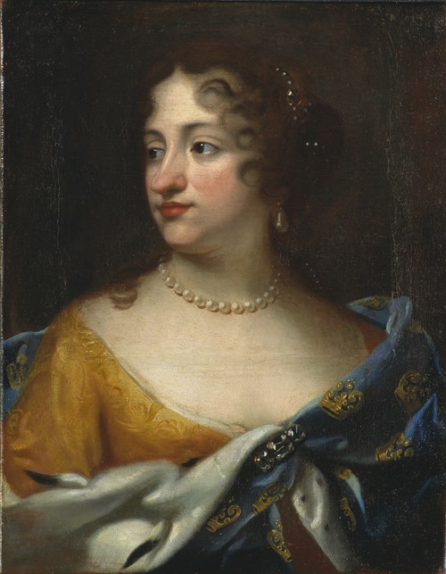 Queen Ulrica Eleanor of Sweden (1656-1693), consort of King Karl XI, 1677, Jacques d'Agar