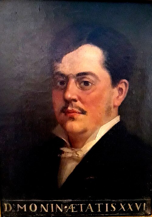 Portrait du docteur Ernest Monin, 1882, Émile Dupont-Zipcy