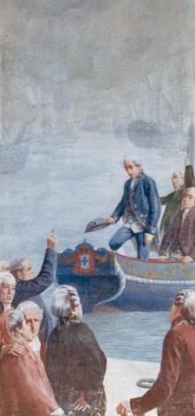 Embarque do Conde de Rio Grande, 1904, Artur de Melo