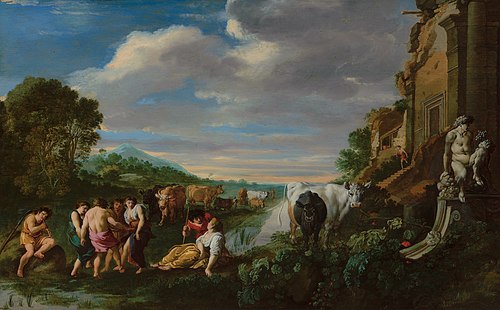 Paysage avec bergers, 1626, Moses van Uyttenbroeck