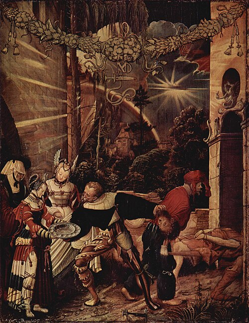 La Décollation de Saint Jean, 1517, Niklaus Manuel