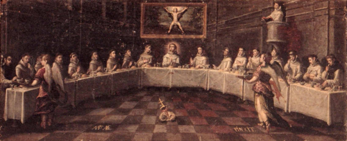 Ceia no Santo Sepulcro em Roma, 1618, António André
