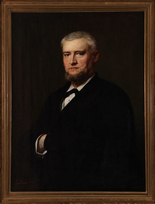 Portrait of Carl Martin von Stegmann, 1882, Carl Jaeger