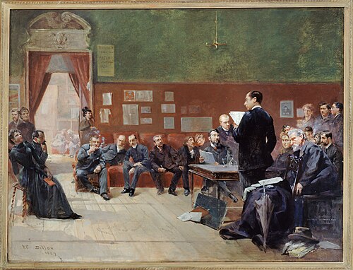 Répétition de la Sérénade de Jean Jullien, au Théâtre Libre, 1889, Henri Patrice Dillon