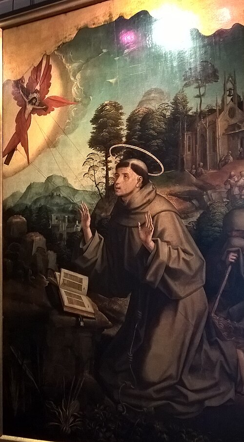 Stigmatization of St. Francis of Assisi, 1517, Jorge Afonso