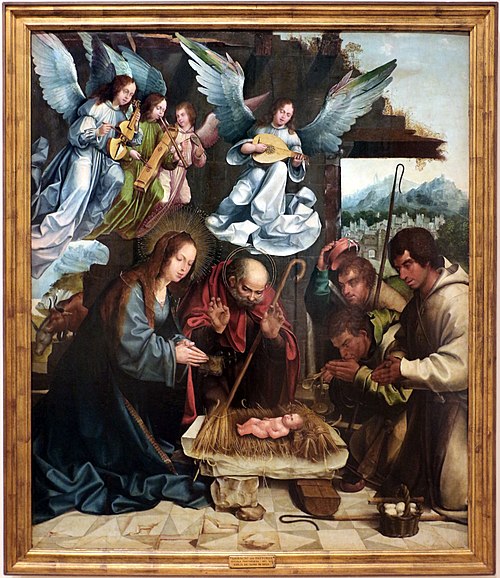 Adoration of the Shepherds, 1515, Jorge Afonso