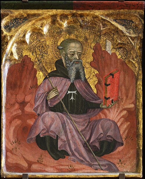 Saint Antoine abbé, 1410, Maître d'Albocàsser