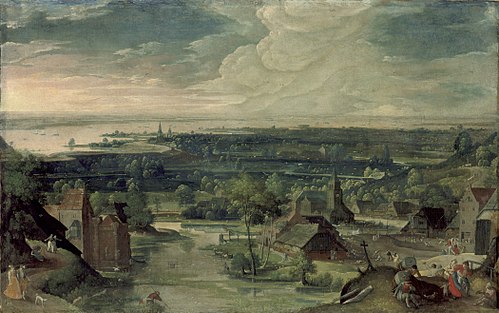 River Landscape, 1578, Hans Bol