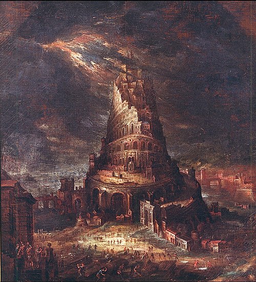 La Tour de Babel, 1591, Hans Bol