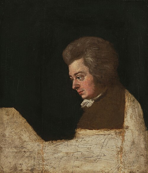 Mozart au clavier, 1789, Joseph Lange